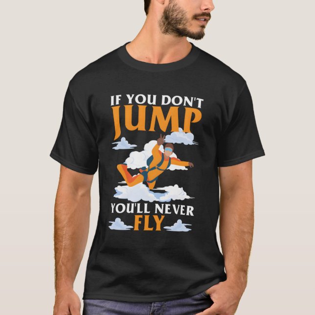 Camiseta Skydiver Paracaidismo Sky Dive Skydiving (Anverso)