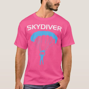 Camiseta Skydiver Parachuing Skydiving