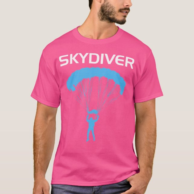 Camiseta Skydiver Parachuing Skydiving (Anverso)