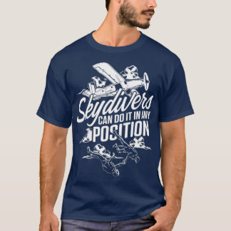 Camiseta Skydiver Position Skydiver Parachuing Gi