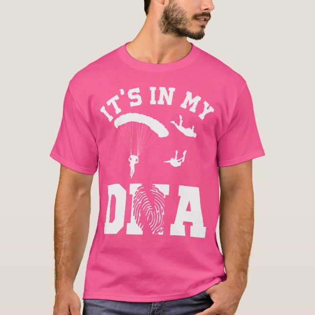 Camiseta Skydiver Skydiver, paracaidismo ascensional (Anverso)