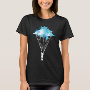 Camiseta Skydivers Impresionante Skydiving Parachuing Sport
