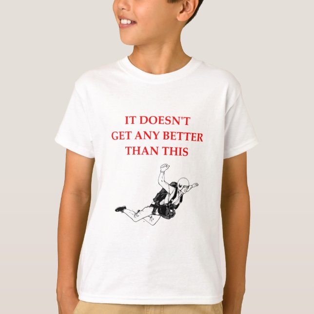 CAMISETA SKYDIVING (Anverso)