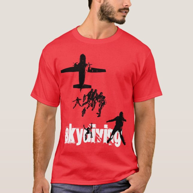 CAMISETA SKYDIVING (Anverso)