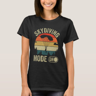 Camiseta Skydiving Base Salto Paracaídas Modo De Buceo O