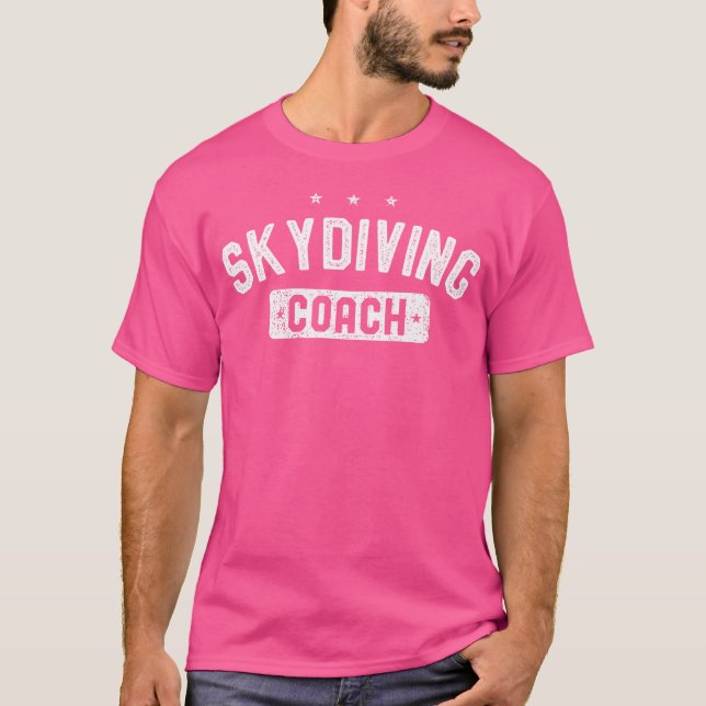 Camiseta Skydiving Coach Skydiving (Anverso)