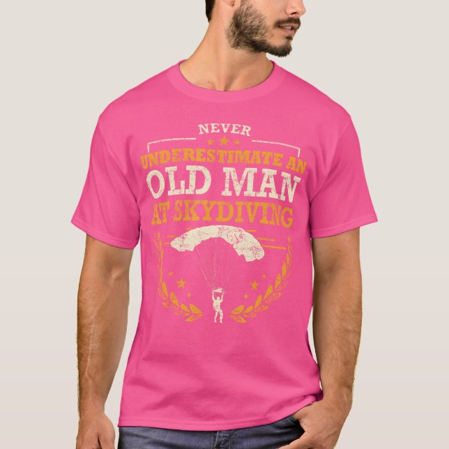 Camiseta Skydiving Dad Skydive Skydiving Dad Skydiving (Anverso)