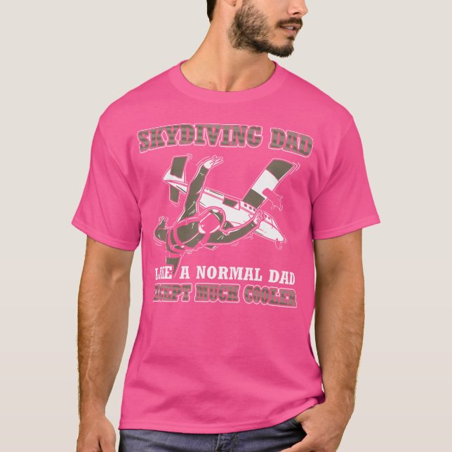 Camiseta Skydiving Dad Skydive Skydiving Dad Skydiving (Anverso)
