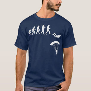 Camiseta Skydiving Evolution Skydiver Parachuting
