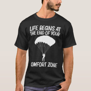 Camiseta Skydiving genial para hombres y mujeres Paracaidis
