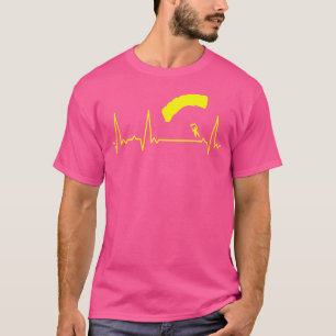 Camiseta Skydiving Heartbeat