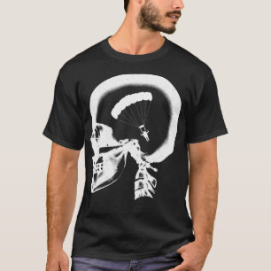 Camiseta Skydiving In My Brain Base Salto Paracaidismo Xray