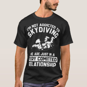 Camiseta Skydiving Merch Cute Regalos Para Skydivers Funny 
