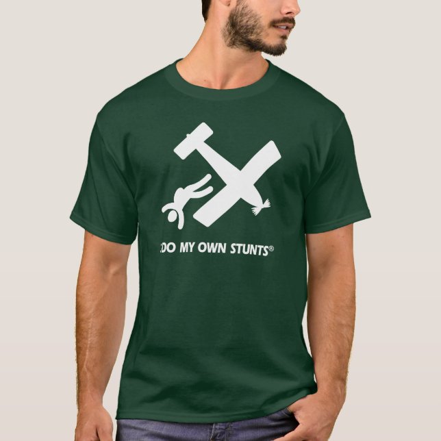 Camiseta Skydiving mis propios trucos (Anverso)