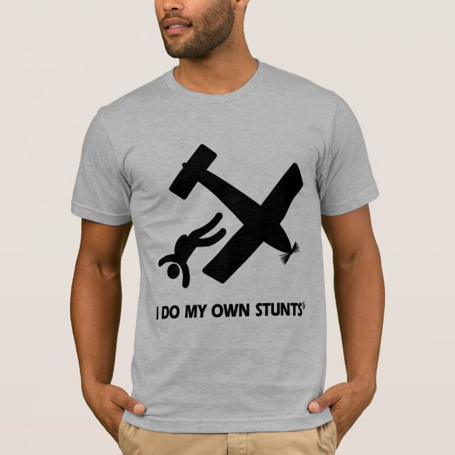 Camiseta Skydiving mis propios trucos (Anverso)