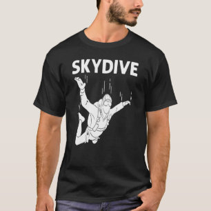 Camiseta Skydiving Para Hombres Mujeres Paracaidismo Saltar