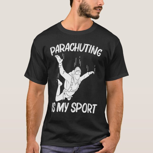 Camiseta Skydiving Para Hombres Mujeres Paracaidismo Salto  (Anverso)