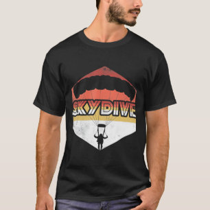 Camiseta Skydiving Para Los Buceadores Deportivos De Paraca