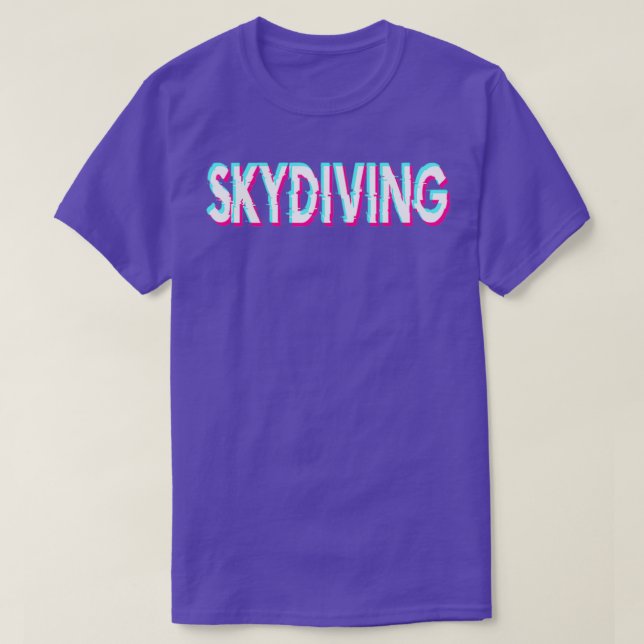 Camiseta Skydiving para Skydiver Skydive (Diseño del anverso)