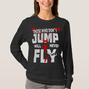 Camiseta Skydiving Parachuding Free Flying Gliding Extreme
