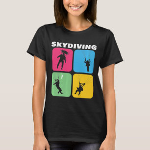Camiseta Skydiving Parachuing Skydiver Adventure Premium