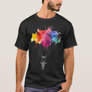 Camiseta Skydiving Parachuing Skydiver Skydive Tee