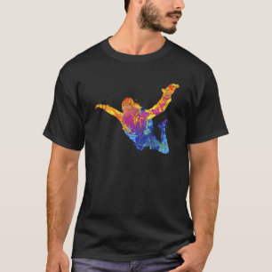 Camiseta Skydiving Parachuust Extreme Sport