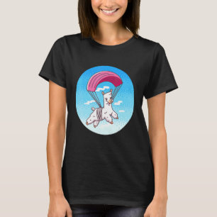 Camiseta Skydiving Pixel Alpaca