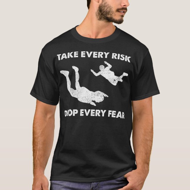 Camiseta Skydiving Sky Diver Extremo Salto Paracaidismo _1 (Anverso)