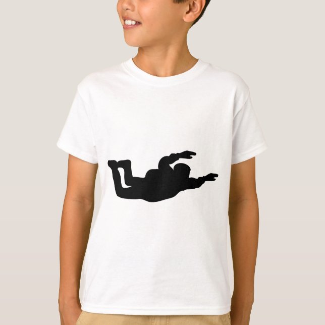 Camiseta skydiving skydiver icon (Anverso)