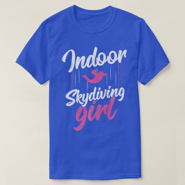 Camiseta Skydiving Skydiver Skydiver Sky Buceo Indoor Skydi (Diseño del anverso)