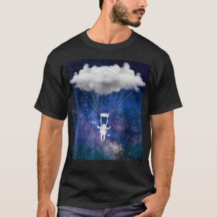 Camiseta Skydiving T Night Cloud Star Constellation Gift T