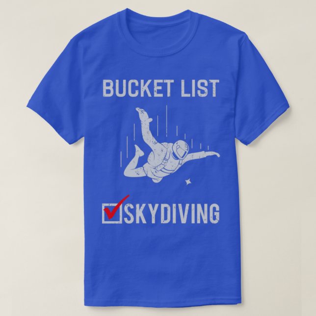 Camiseta Skydiving Vintage Skydive Free Fall (Diseño del anverso)