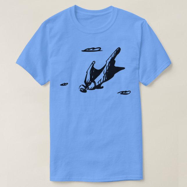 Camiseta Skydiving Wingsuit (Diseño del anverso)