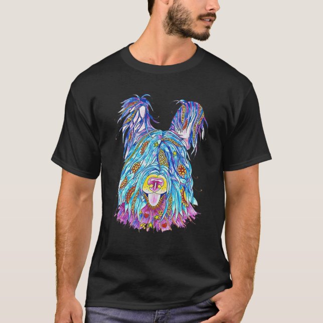 Camiseta Skye Terrier Cumpleaños Para Niños Adolescentes Am (Anverso)