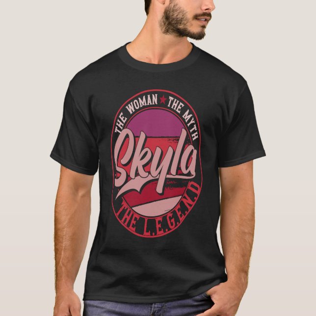 Camiseta Skyla, la dama de mito, la leyenda (Anverso)