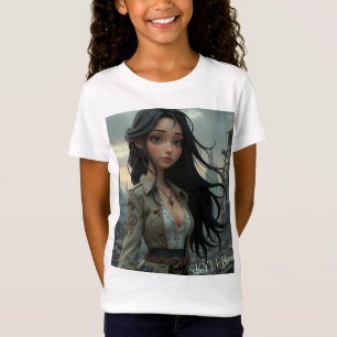 Camiseta Skyler: El aventurero en una ciudad olvidada