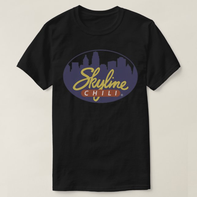 Camiseta Skyline Chili  (Diseño del anverso)