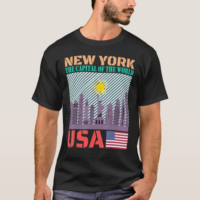 Camiseta Skyline Country Skyline Landmar (Anverso)