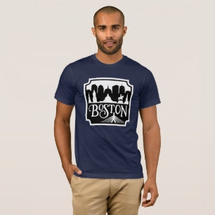 Camiseta Skyline de Boston