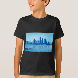 Camiseta Skyline de Boston