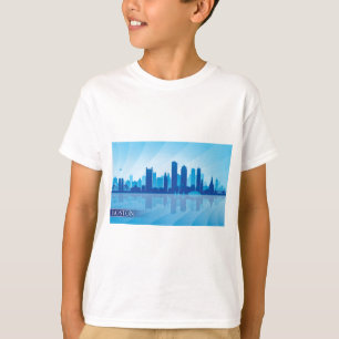 Camiseta Skyline de Boston