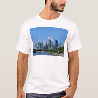 Camiseta Skyline de Frankfurt