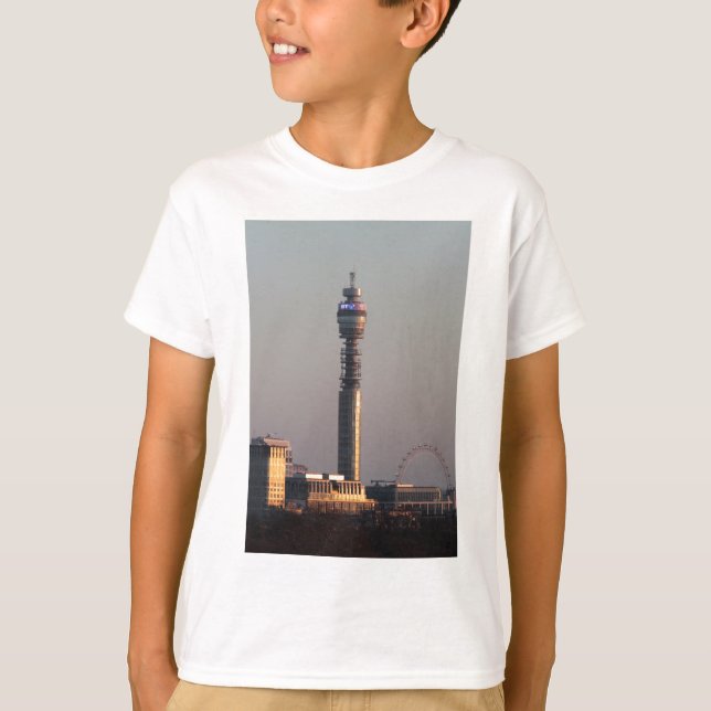 Camiseta Skyline de Londres (Anverso)
