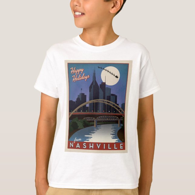 Camiseta Skyline de Nashville (Anverso)