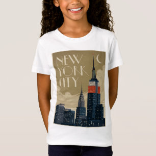 Camiseta Skyline de Nueva York