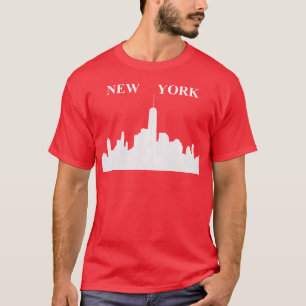 Camiseta Skyline de Nueva York - Mens