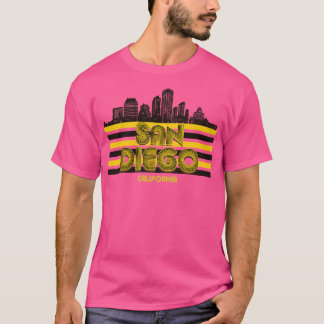 Camiseta Skyline de San Diego