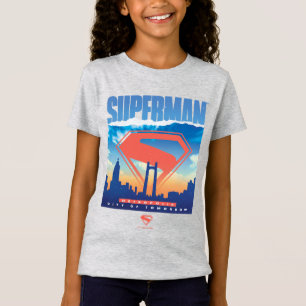 Camiseta Skyline de Superman Metropolis