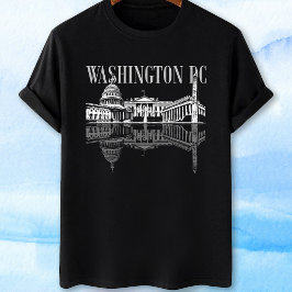 Camiseta Skyline de Washington Dc
